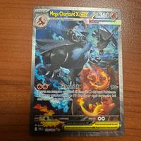 Carta Pokémon Mega Charizard X EX #125 SAR ITA
