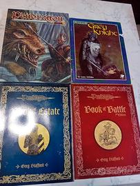 Lotto Pendragon GDR - 4 Manuali (Rari + Core)