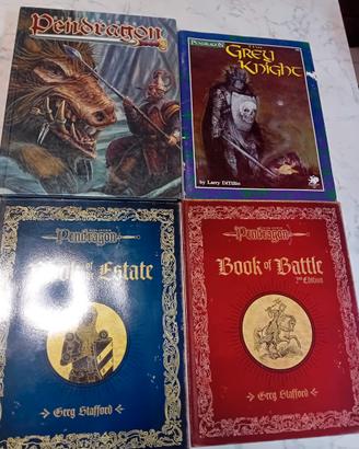 Lotto Pendragon GDR - 4 Manuali (Rari + Core)