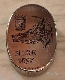 Scatola latta Anais De L'Abbaye De Flavigny 1897 N