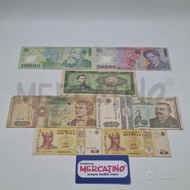 BANCONOTE ROMANIA BLOCCO