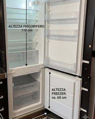 Frigorifero combinato da incasso Electrolux