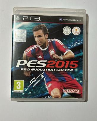 PES 2015 - Pro Evolution Soccer PlayStation 3 (PS3