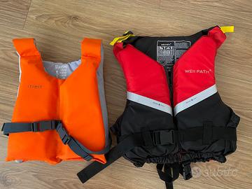 Giubbotti sport acquatici donna e bambino NUOVI
