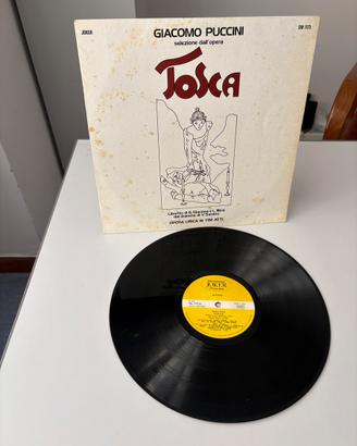 Disco vinile Puccini Tosca