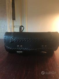 Barilotto bauletto per moto in pelle