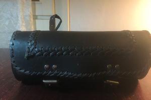 Barilotto bauletto moto in pelle