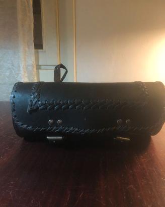 Barilotto bauletto moto in pelle