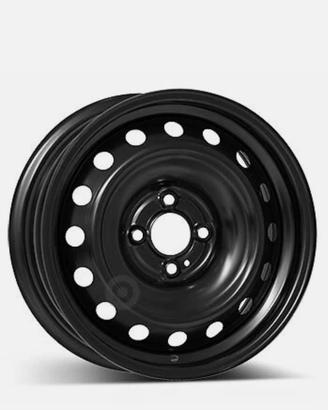 4 cerchi in ferro renault r15
