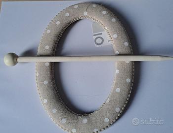 Fermatenda stile Sbabby Chic  a pois