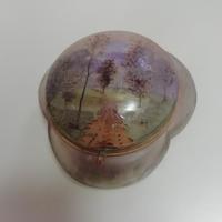 BOMBONIERA VETRO ART NOVEAU 