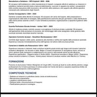 Operaio,Autista,Addetto logistica,Barista