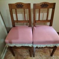 Coppia di sedie antiche 