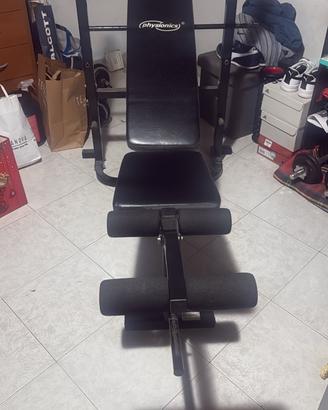 Panca palestra regolabile