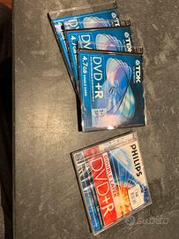 3 DVD TDK e 1 DVD Philips Double Layer