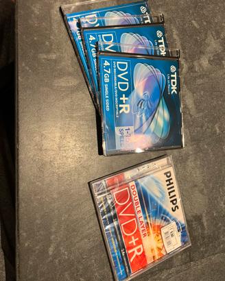 3 DVD TDK e 1 DVD Philips Double Layer