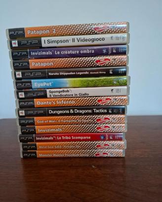 Videogiochi per PSP vari - prezzi in descrizione