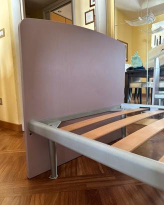Letto singolo Moretti compact lilla