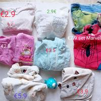 Teli e accappatoi bambini 1/2/3 anni Marvel/Trudi 