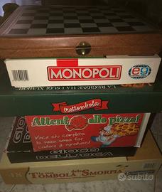 Giochi da tavolo vari per bambini/ragazzi