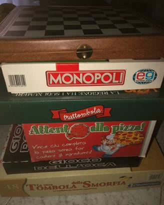 Giochi da tavolo vari per bambini/ragazzi