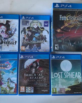 Giochi nuovi ps4