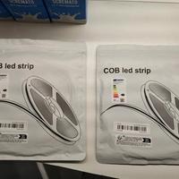 STRISCIA LED COB DA 10 METRI, 8W / metro 4000K.