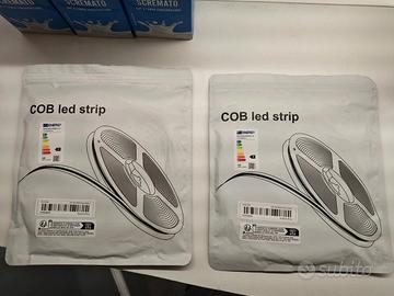 STRISCIA LED COB DA 10 METRI, 8W / metro 4000K.