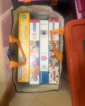 Box giocattoli bambini da 3-7 anni