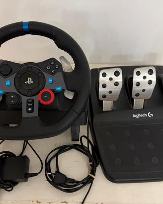 Logitech G29 volante da corsa con formula 1