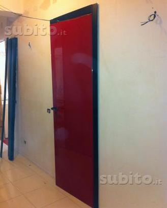 N' 3 Porte TRE-PIU' mod. REVER laccate rosso