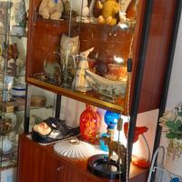 Libreria Svedese anni '60 restaurata con vetrina 