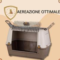 Trasportino cane auto taglia grande