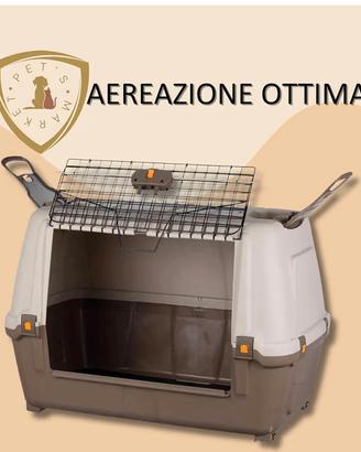 Trasportino cane auto taglia grande