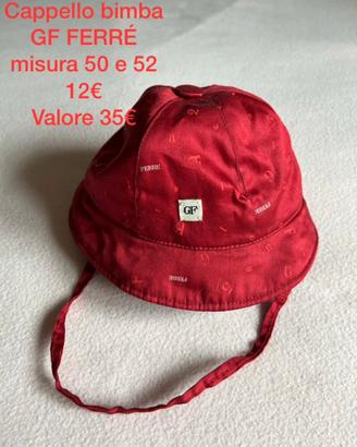 Cappellino bimba GF Ferré