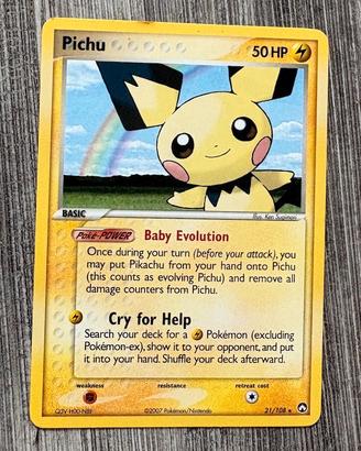 Pichu EX Power Keepers