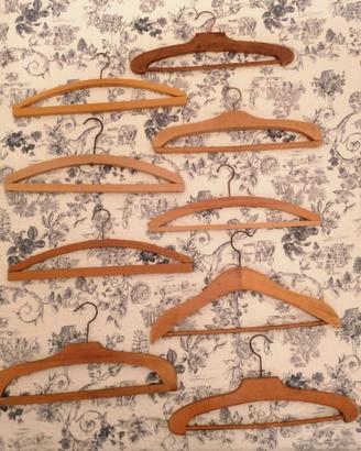 Stampelle vintage per abiti