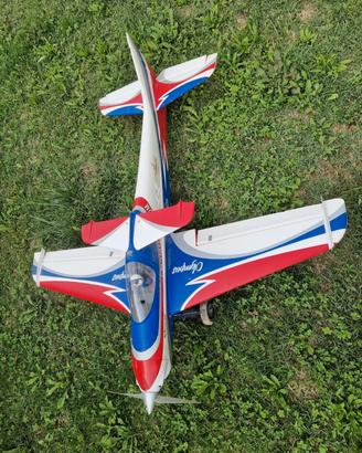 aeromodello rc fms olympus con ricevente usato