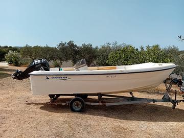 Barca Quicksilver 500 (40 CV) + attrezzatura