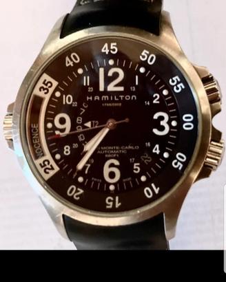 Hamilton khaki navy GMT  Montecarlo Poseidon.
