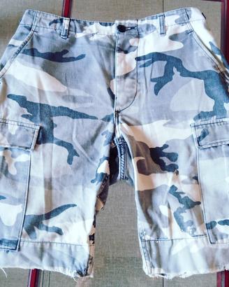 Pantaloni militari mimetici U.S.A. vintage da uomo