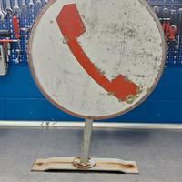 insegna cabina telefonica 