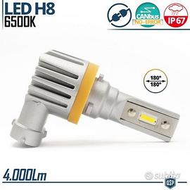 Lampada Full LED H8 Luce Bianca 6500K 4000LM