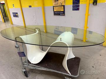 Tavolo da pranzo Vintage Design Space Age