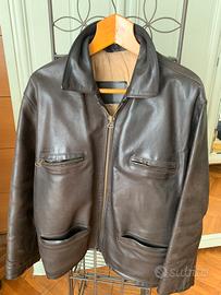 Giubbotto pelle/cuoio