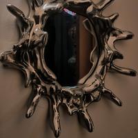 specchio design goccia