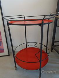 CARRELLO DA BAR LAURIDS LONBORG DENMARK ANNI 60 