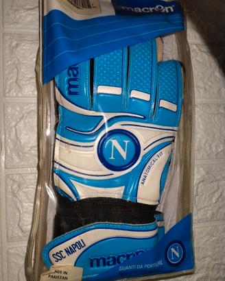 Guanti Portiere SSC Napoli Vintage Macron Taglia 8