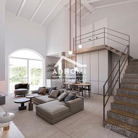 Ampio nuovo con cortile e posto auto