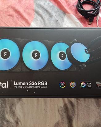 Dissipatore a Liquido Fractal Lumen S36 RGB 360mm